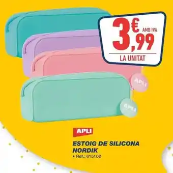 Bureau Vallée Apli - estoig de silicona nordik oferta