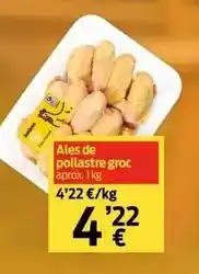 bonÀrea Ales de pollastre groc oferta