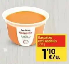 bonÀrea Bon area - gaspatxo estril andalus oferta