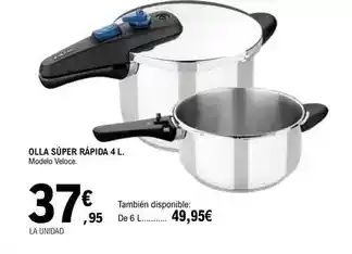 E.Leclerc Olla súper rápida 4 l oferta