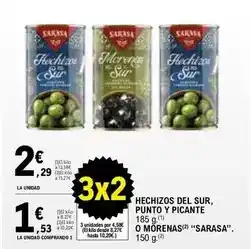 E.Leclerc Sarasa - hechizos del sur, punto y picante oferta