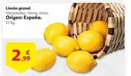 Alcampo Limón granel oferta