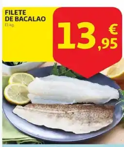 Alcampo Filete de bacalao oferta