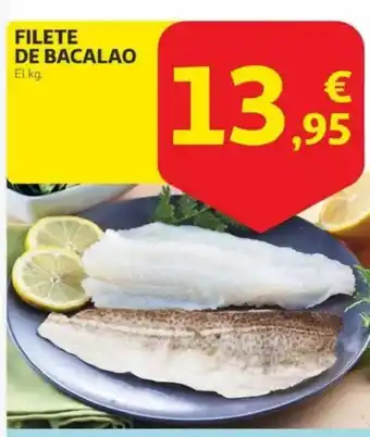 Alcampo Filete de bacalao oferta