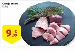 Alcampo Conejo entero oferta
