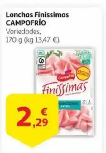 Alcampo CAMPOFRÍO Lonchas Finíssimas oferta