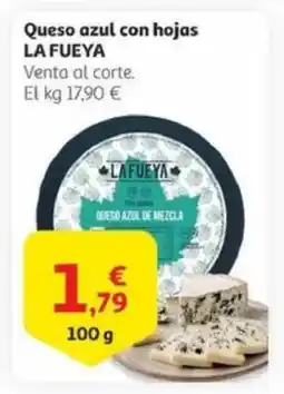 Alcampo LAFUEYA Queso azul con hojas oferta