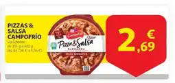 Alcampo CAMPOFRÍO Pizzas & salsa oferta