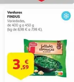 Alcampo FINDUS Verduras oferta