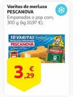 Alcampo PESCANOVA Varitas de merluza oferta