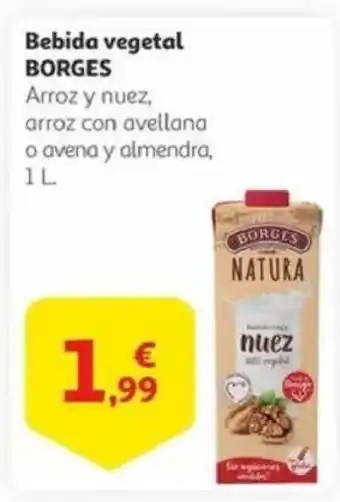 Alcampo BORGES Bebida vegetal oferta
