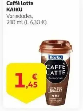 Alcampo KAIKU Caffè latte oferta
