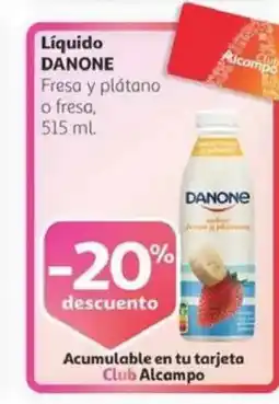 Alcampo DANONE Líquido oferta