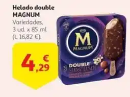 Alcampo MAGNUM Helado double oferta
