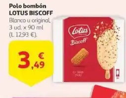 Alcampo LOTUS BISCOFF Polo bombón oferta