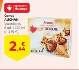 Alcampo AUCHAN Conos oferta