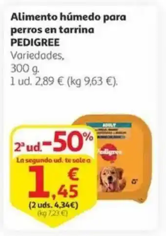 Alcampo PEDIGREE Alimento húmedo para perros en tarrina oferta