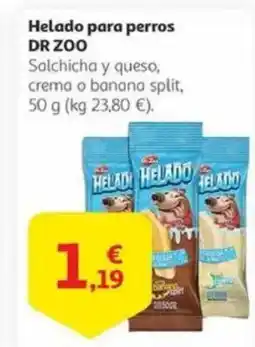 Alcampo DR ZOO Helado para perros oferta