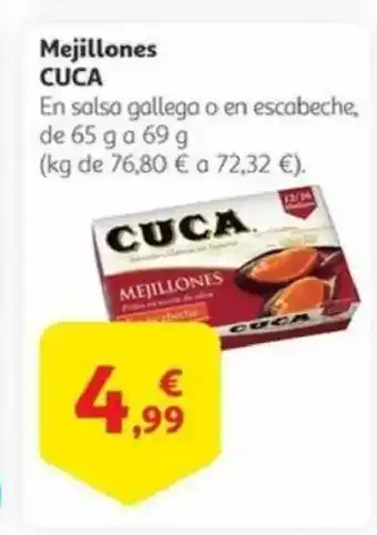Alcampo CUCA Mejillones oferta