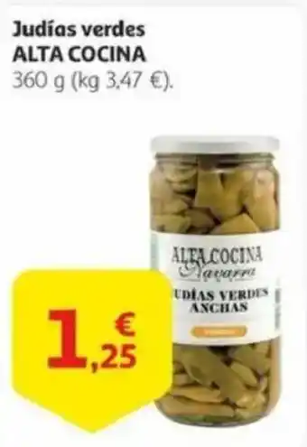 Alcampo ALTA COCINA Judías verdes oferta