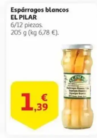 Alcampo EL PILAR Espárragos blancos oferta