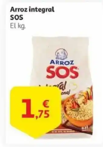 Alcampo SOS Arroz integral oferta