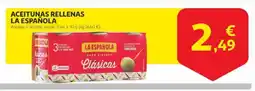 Alcampo LA ESPAÑOLA Aceitunas rellenas oferta