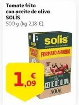 Alcampo SOLÍS Tomate frito con aceite de oliva oferta