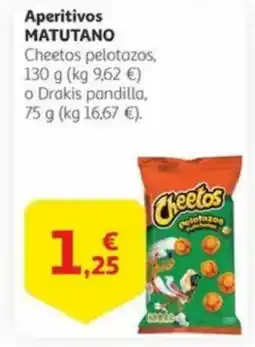Alcampo MATUTANO Aperitivos oferta
