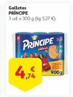 Alcampo PRÍNCIPE Galletas oferta