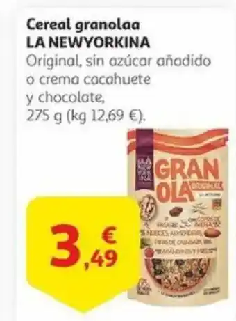 Alcampo LA NEWYORKINA Cereal granolaa oferta