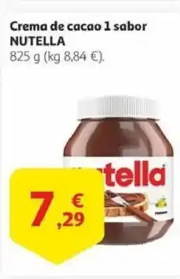 Alcampo NUTELLA Crema de cacao 1 sabor oferta