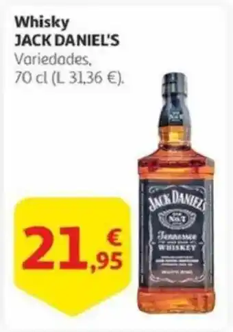 Alcampo JACK DANIEL'S Whisky oferta