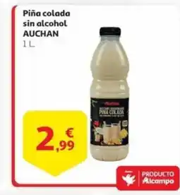 Alcampo AUCHAN Piña colada sin alcohol oferta
