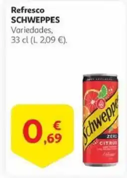 Alcampo SCHWEPPES Refresco oferta