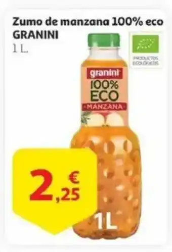 Alcampo GRANINI Zumo de manzana 100% eco oferta