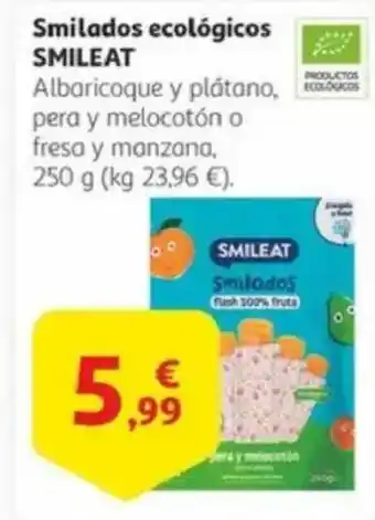 Alcampo SMILEAT Smilados ecológicos oferta