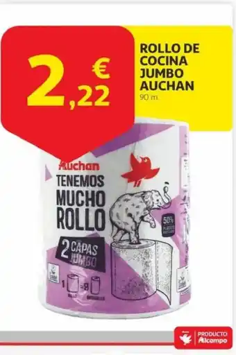 Alcampo AUCHAN Rollo de cocina jumbo oferta