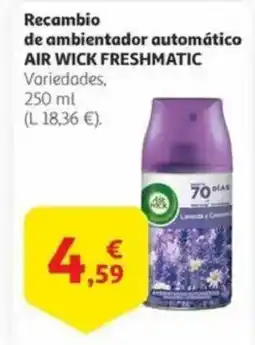 Alcampo AIR WICK FRESHMATIC Recambio de ambientador automático oferta