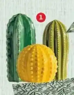 Alcampo ACTUEL Set 3 cactus decorativos oferta