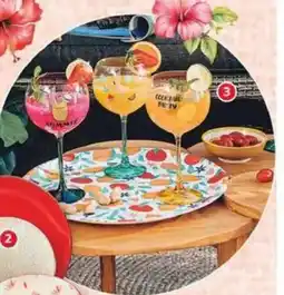 Alcampo ACTUEL Copa gin tonic decorada oferta