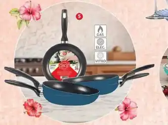 Alcampo Set de 2 sartenes de aluminio estampado modelo oferta