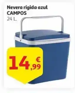 Alcampo CAMPOS Nevera rígida azul oferta