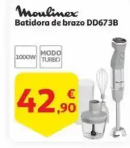 Alcampo MOULINEX Batidora de brazo DD673B oferta