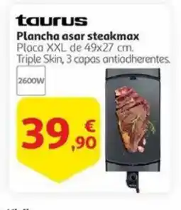 Alcampo TAURUS Plancha asar steakmax oferta