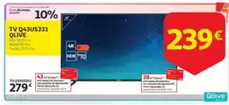 Alcampo QILIVE TV Q43US231 oferta