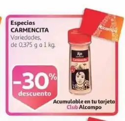 Alcampo CARMENCITA Especias oferta