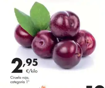 Supermercados Lupa Ciruela roja oferta