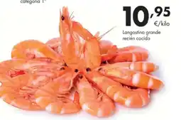 Supermercados Lupa Langostino grande recién cocido oferta