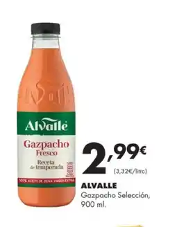 Supermercados Lupa ALVALLE Gazpacho Selección oferta